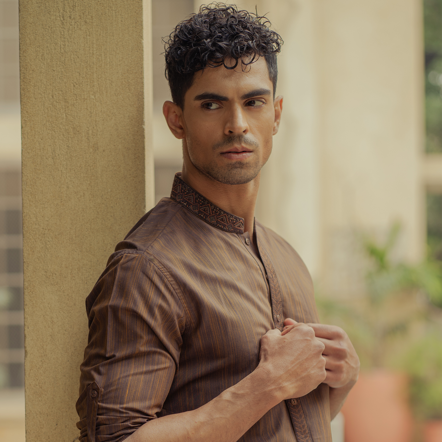 Mustang Slim Fit Kurta