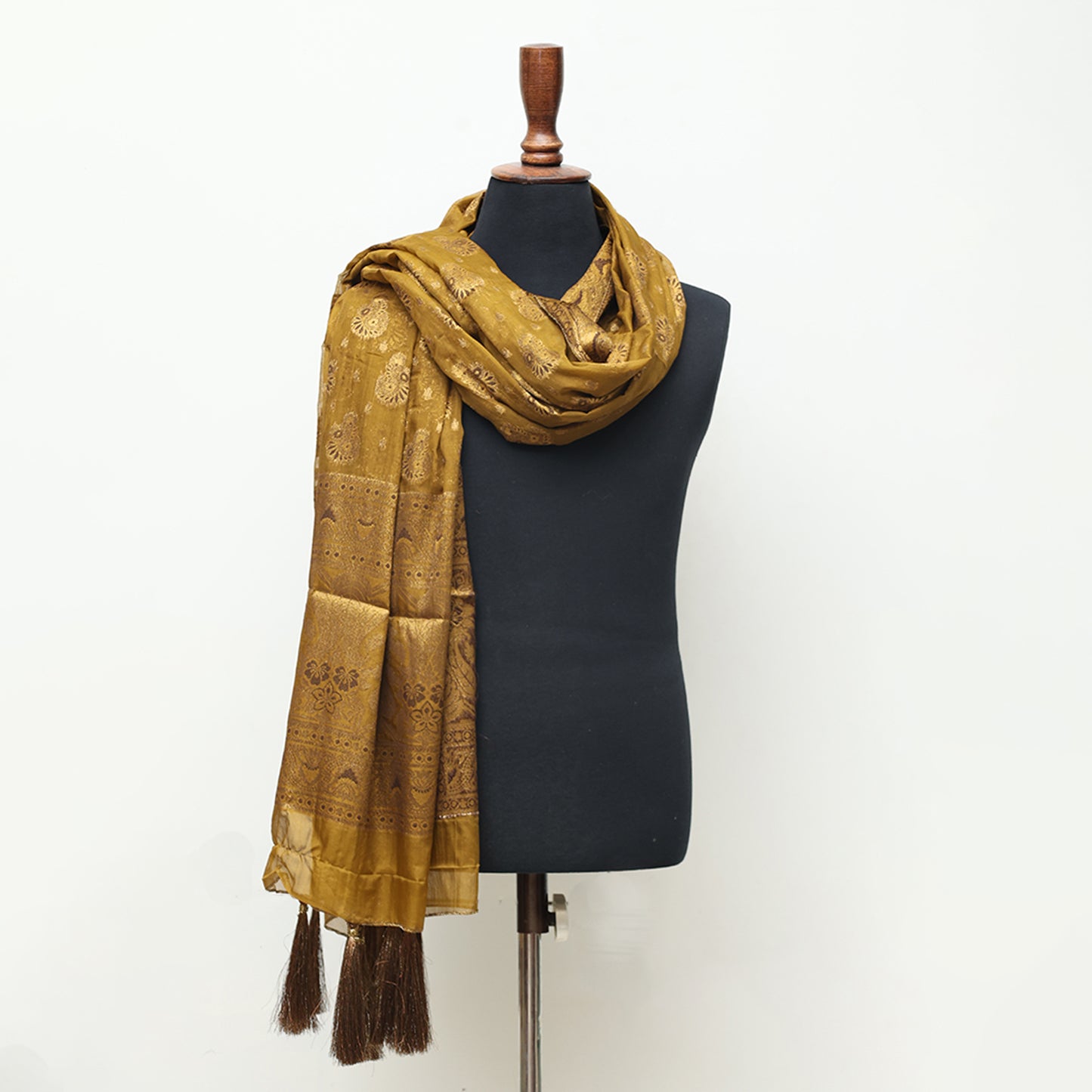 Basic Masoori Golden Brown Stole
