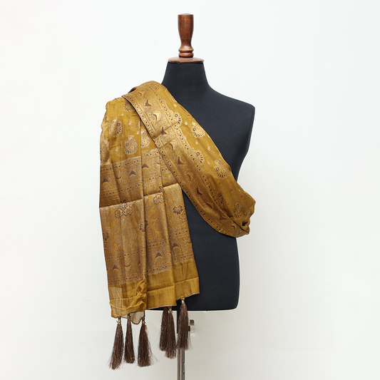 Masoori Golden Brown Stole