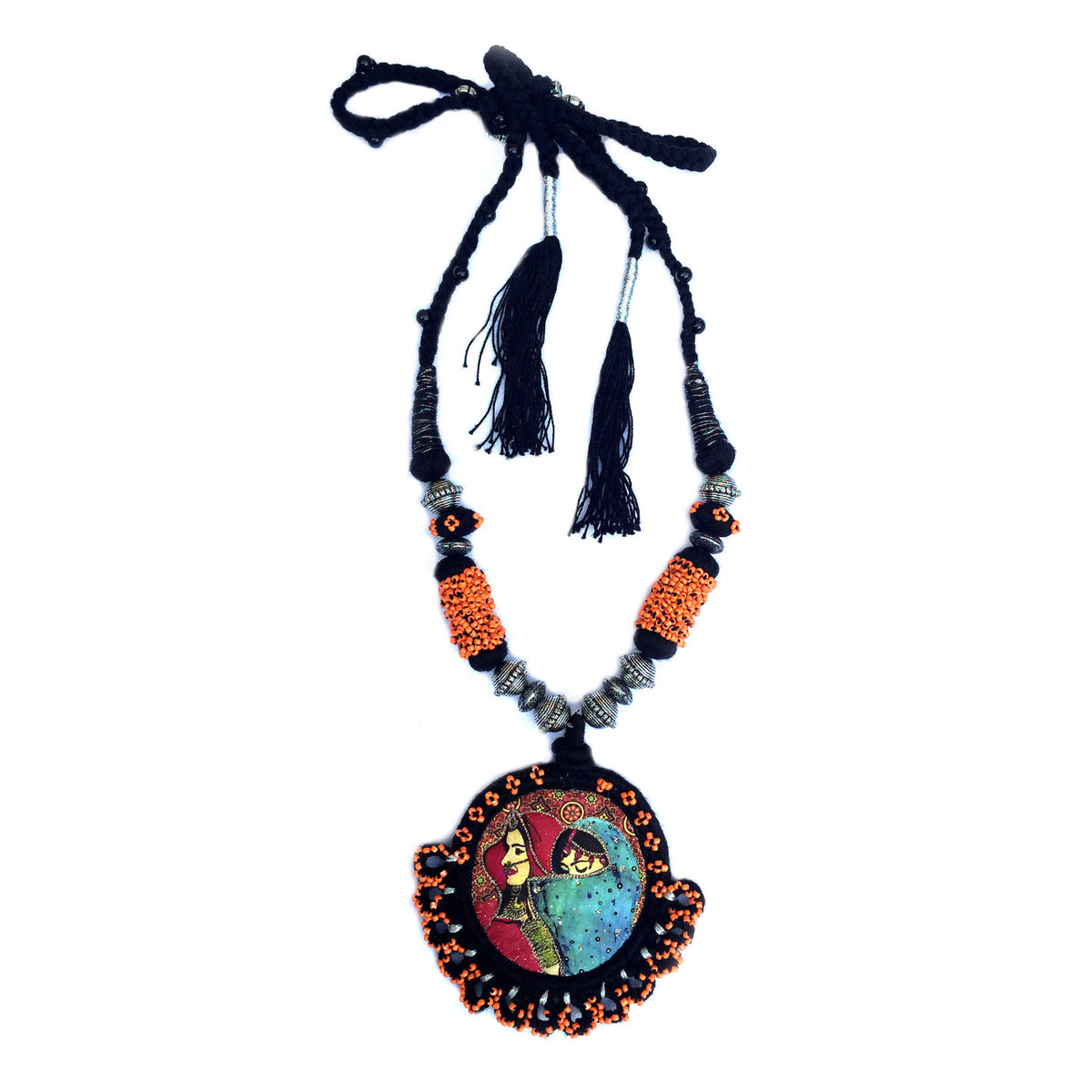 Gul Noor Thread Necklace