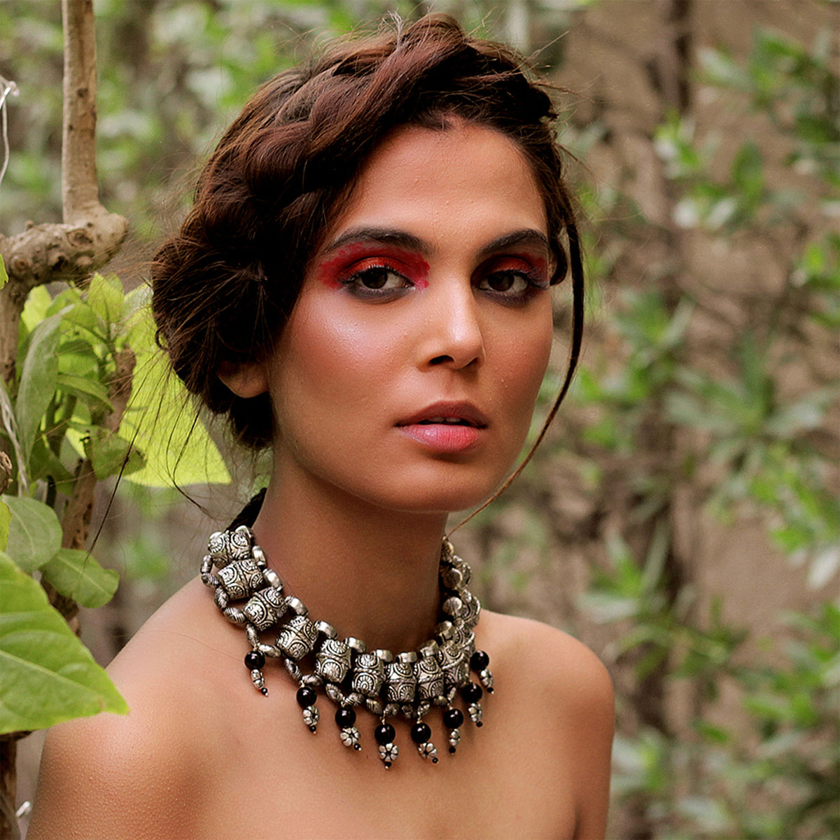 Hasfa Kutch Metal Necklace