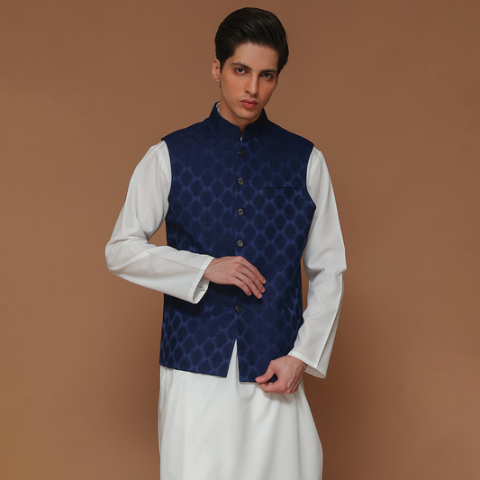 Jamawar Outer Space Waistcoat