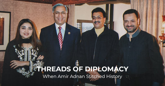 Threads of Diplomacy:  When Amir Adnan  Stitched History