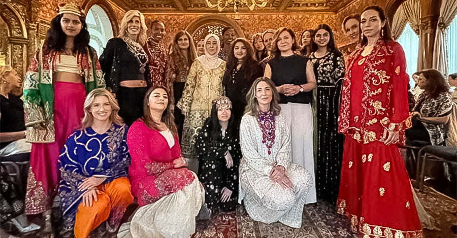 Huma Adnan makes Pakistan proud by showcasing craft at Turkish Ambassador's residence