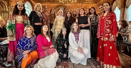 Huma Adnan makes Pakistan proud by showcasing craft at Turkish Ambassador's residence