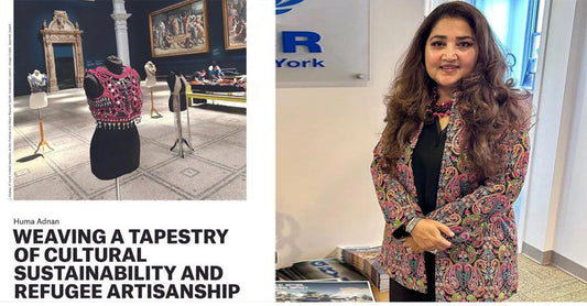 Reviving Art and Lives: Huma Adnan's Journey of Cultural Sustainability and Empowerment