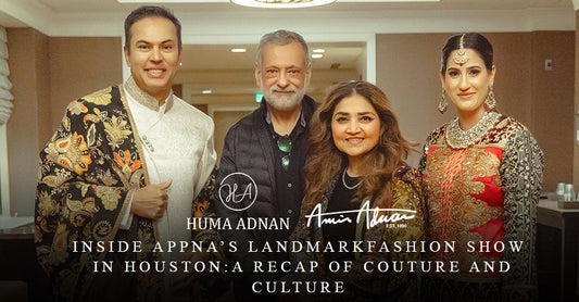Inside APPNA’s Landmark  Fashion Show in Houston:  A Recap of Couture and  Culture