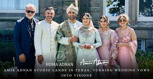 Amir Adnan Studio Lands in  Texas, Turning Wedding Vows  into Visions