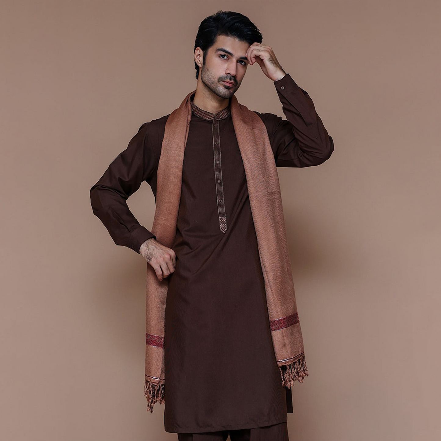 Woolen Lion Signature Winter Shawl