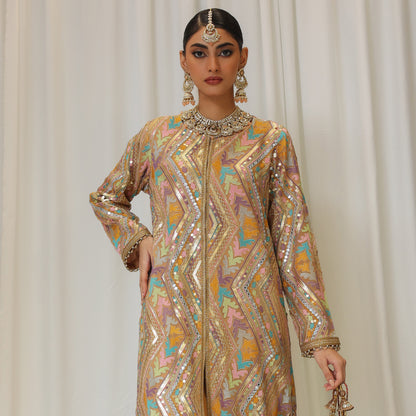 LILAC JACKET & TROUSER SET