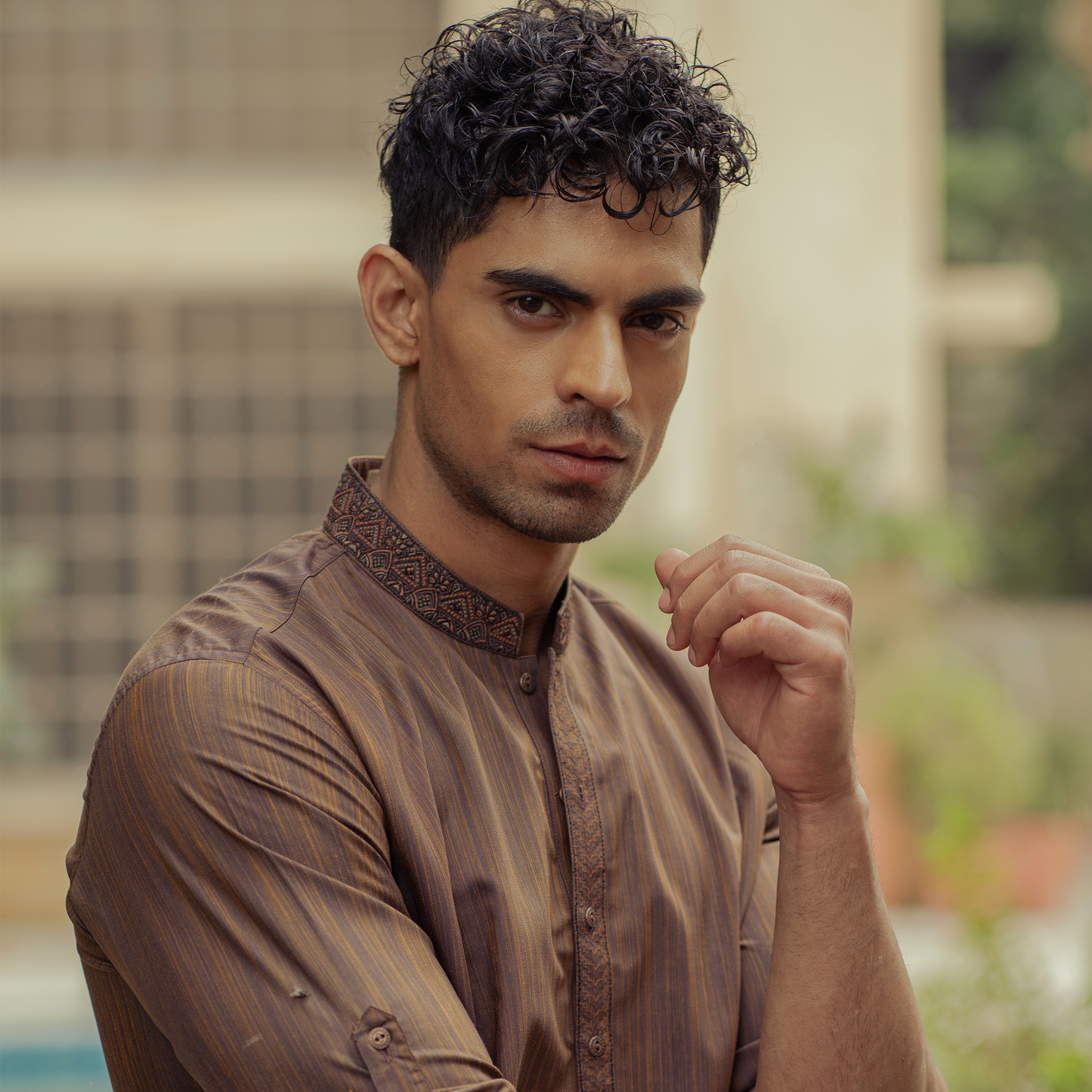 Mustang  Slim Fit Kurta