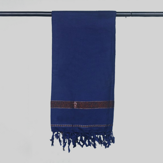 Woolen Navy Signature Winter Shawl