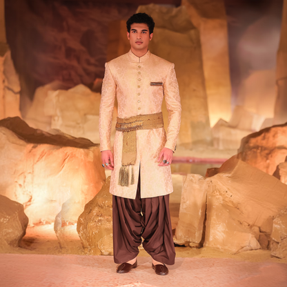 Pastel Pink Signature Sherwani