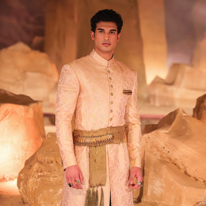 Pastel Pink Signature Sherwani