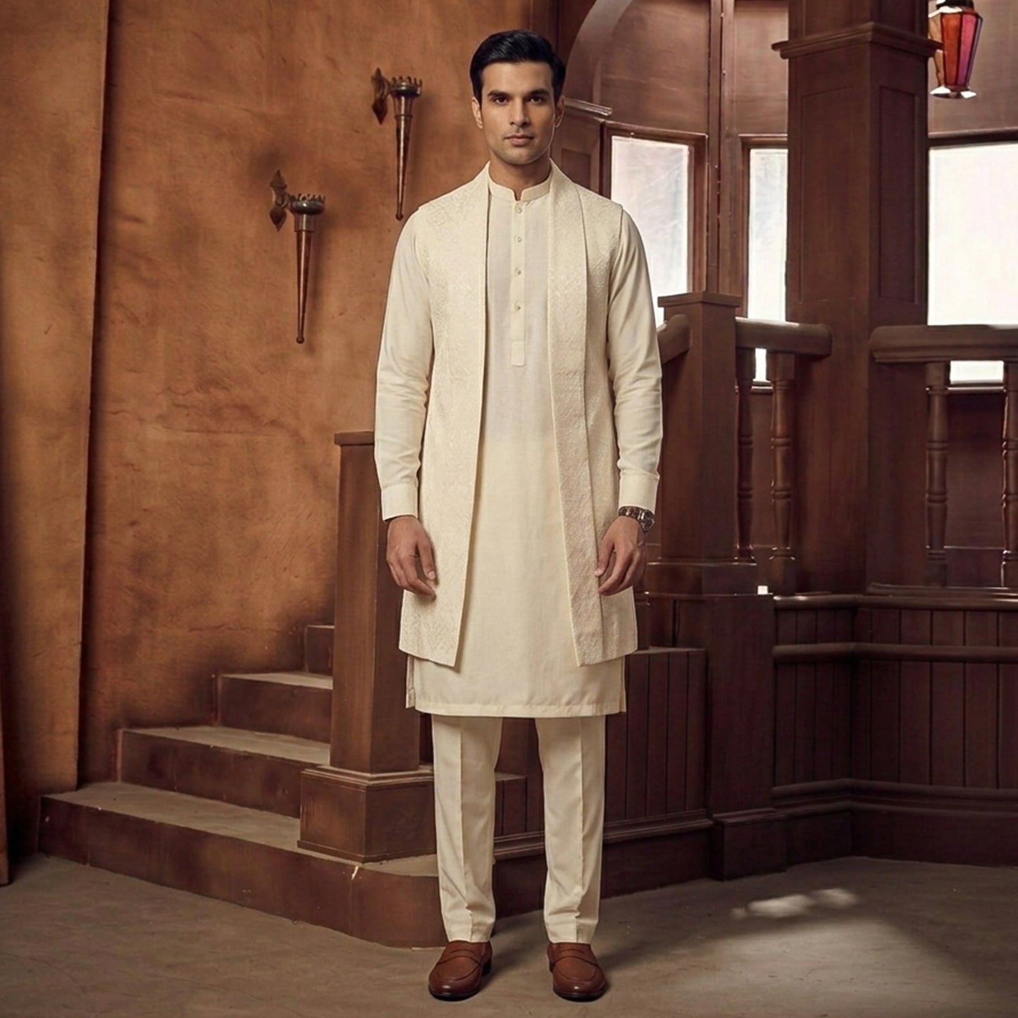 Cape Vanilla Ice Traditional Waistcoat