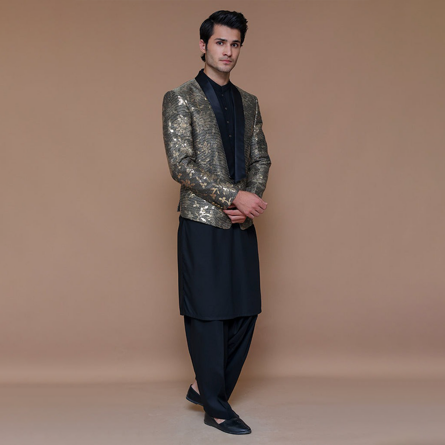 Premium Chiffon Tap Shoe Couture Traditional Jacket