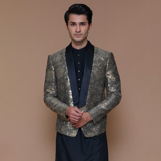 Premium Chiffon Tap Shoe Couture Traditional Jacket