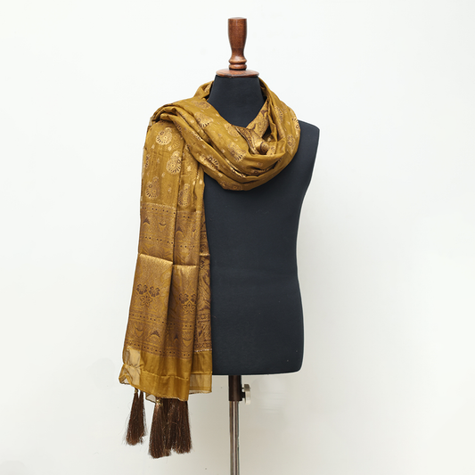 Masoori Golden  Brown Stole
