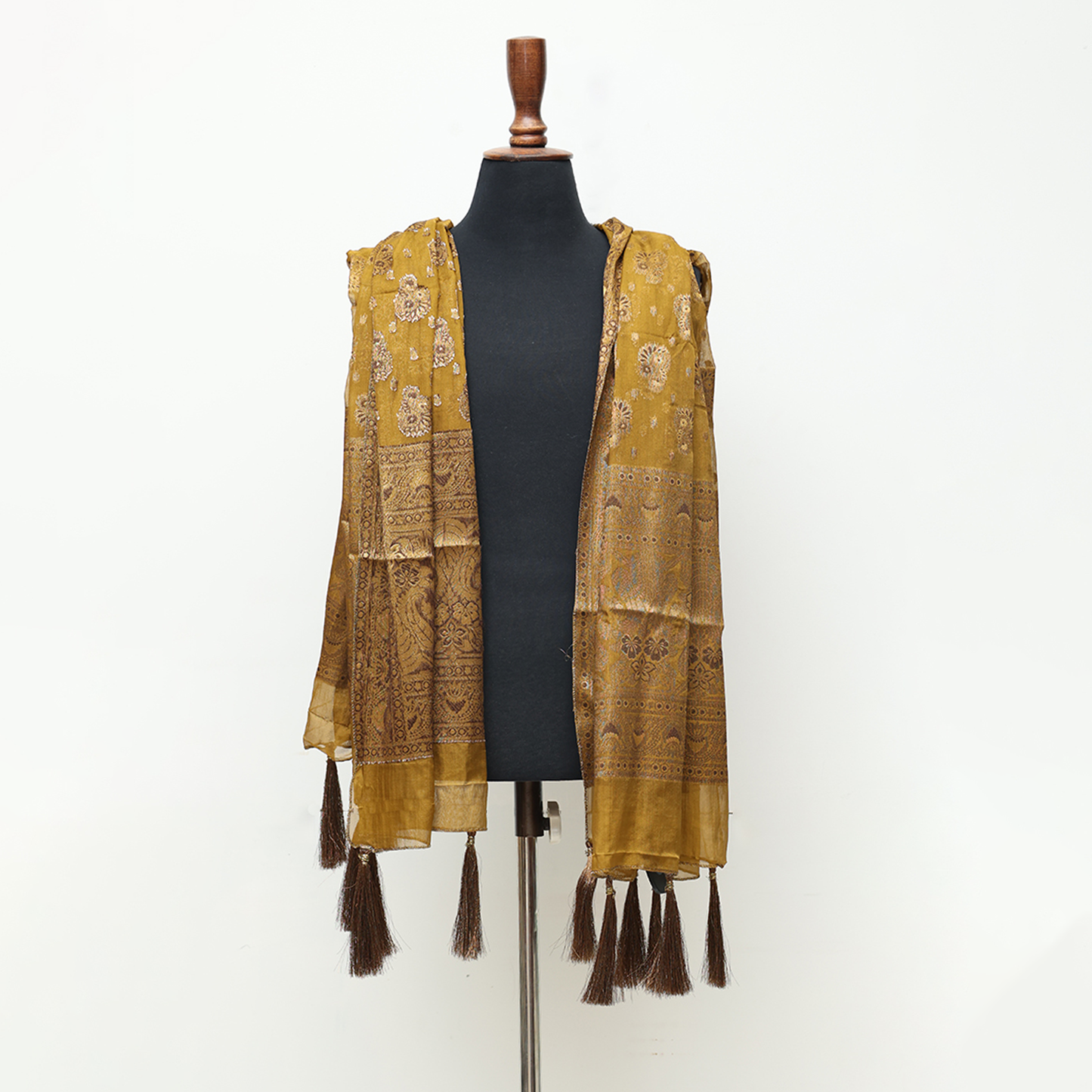 Masoori Golden  Brown Stole