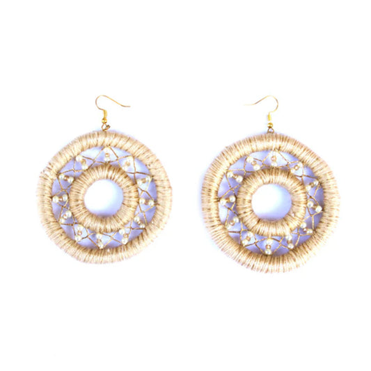 IRA Thread Earring