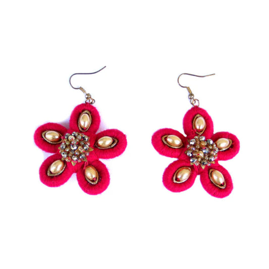 Lilly Thread Earring