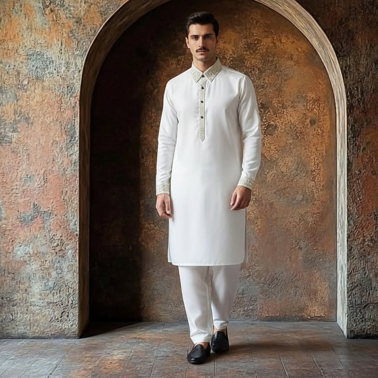 PV Cloud Dancer Classic Fit EMB Suit