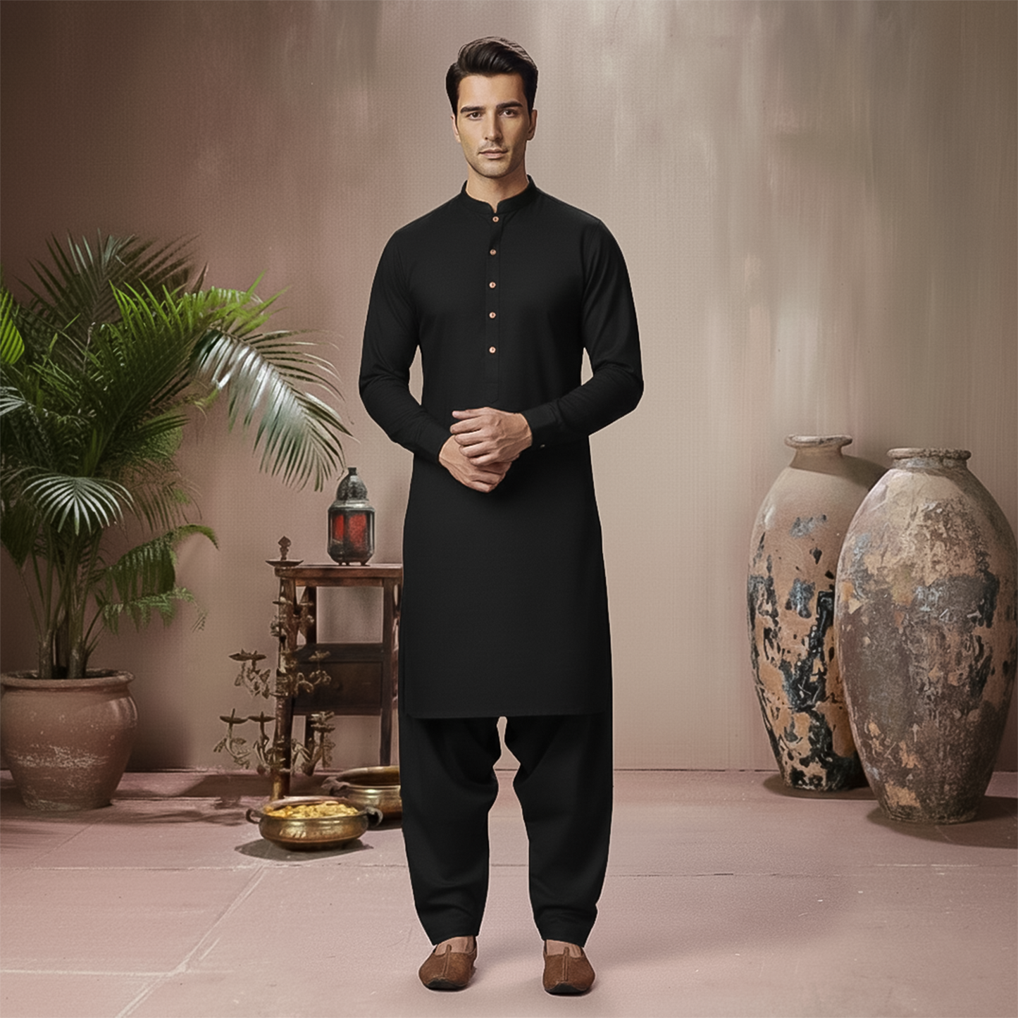 PV Plain Tap Shoe Slim Suit