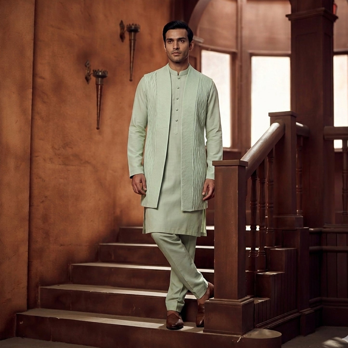 Cape Blue Traditional Waistcoat