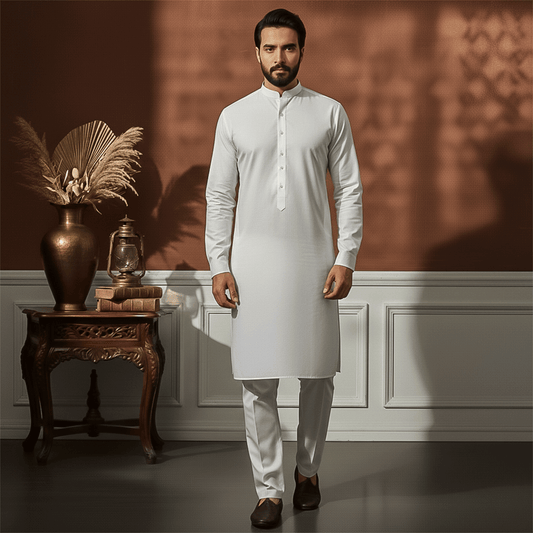 PV Cloud Dancer Slim Fit Suit