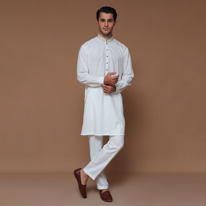PV Emb Cloud Dancer Slim Suit