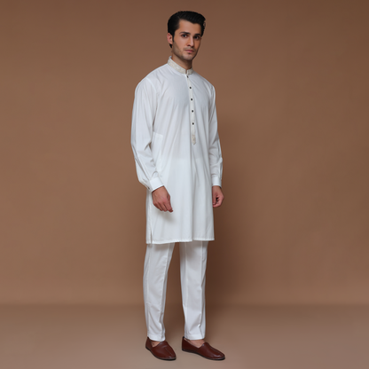PV Emb Cloud Dancer Slim Suit
