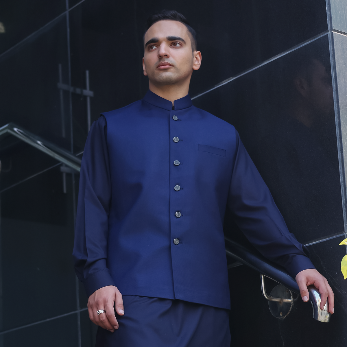 Suiting Medieval Blue Traditional Waistcoat