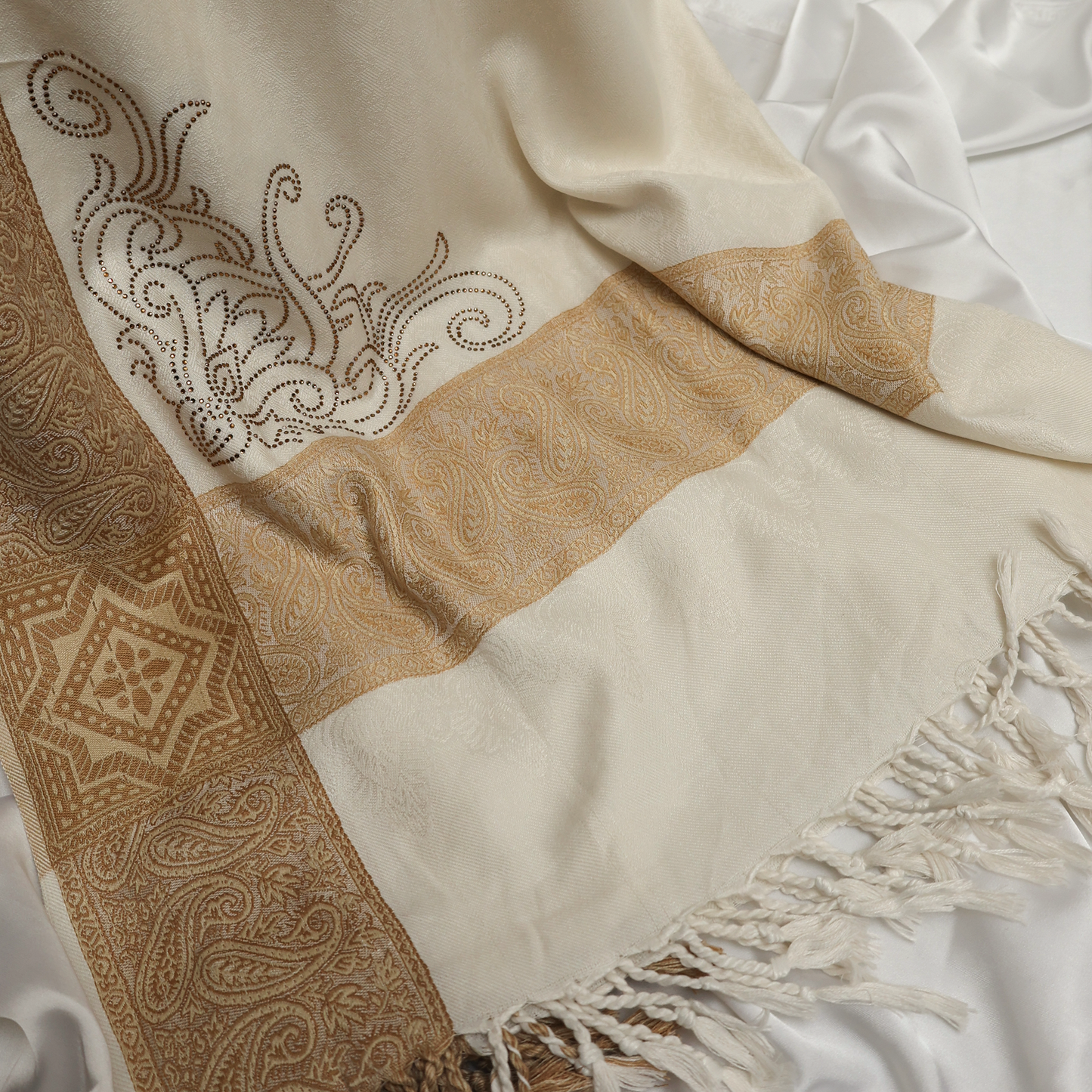 White Woolen Shawl